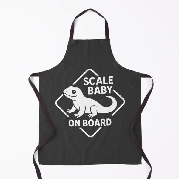 Item preview, Scale Baby On Board – Funny Reptile Lover Design designed and sold by Rocklights.