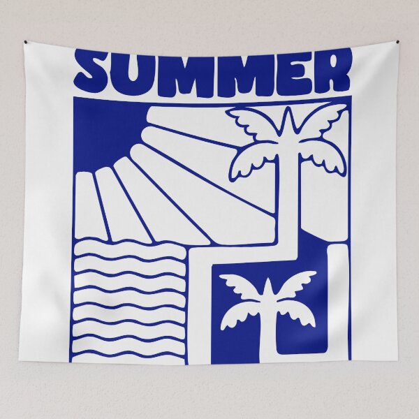 Item preview, Summer Beach designed and sold by HOUNDDOG.STUDIO.