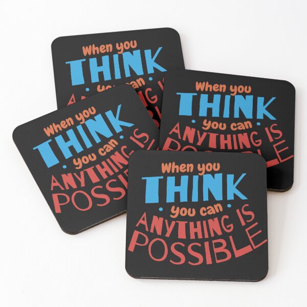 Item preview, When You Think You Can, Anything Is Possible designed and sold by TurtleDojo.