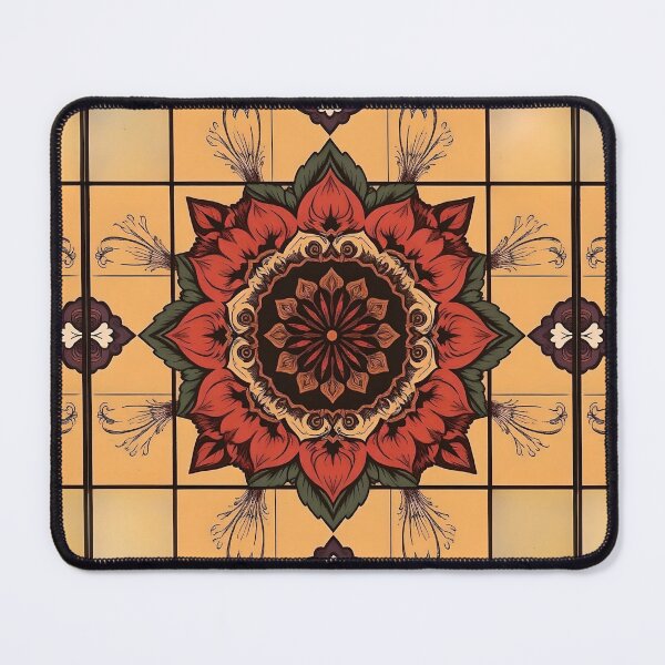 Item preview, flower square art designed and sold by SanchillShop.