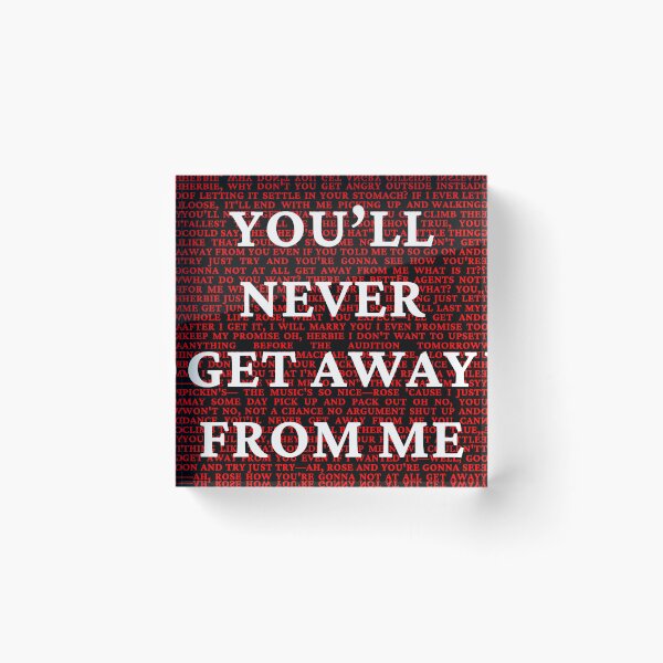 Item preview, Gypsy Lyrics designed and sold by broadwaygirl142.