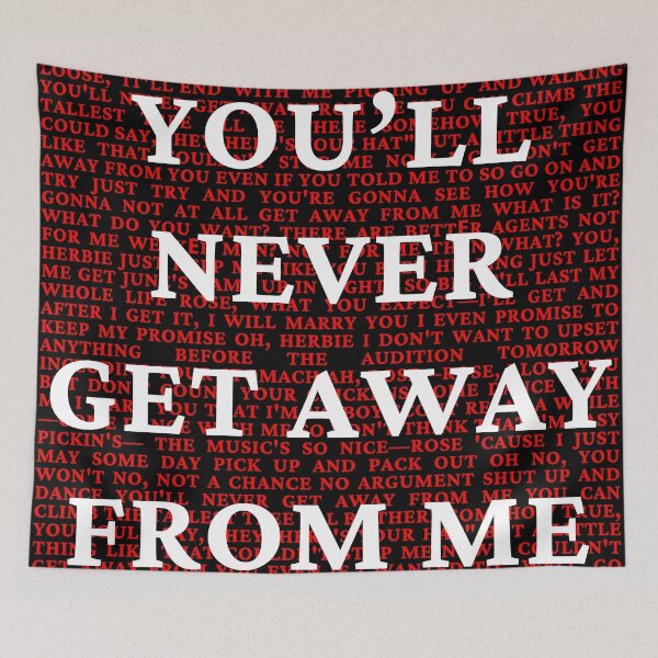 Item preview, Gypsy Lyrics designed and sold by broadwaygirl142.