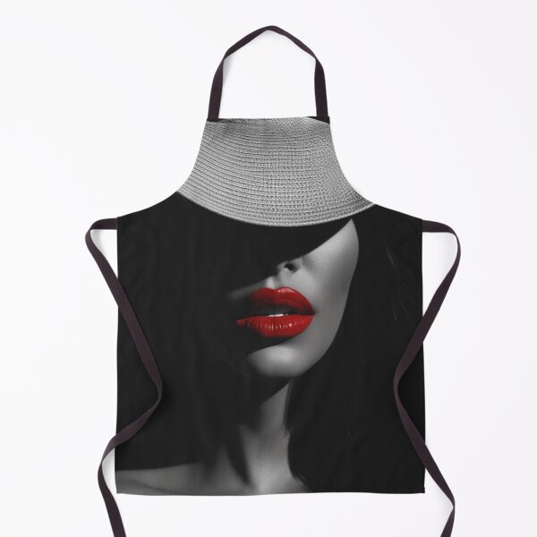 Item preview, Red Lips and Shadows designed and sold by SmyrnaArtGalery.