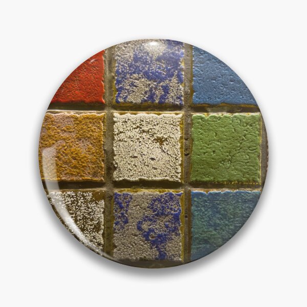 Item preview, Colorful Textured Tile Pattern designed and sold by KarenVarr.