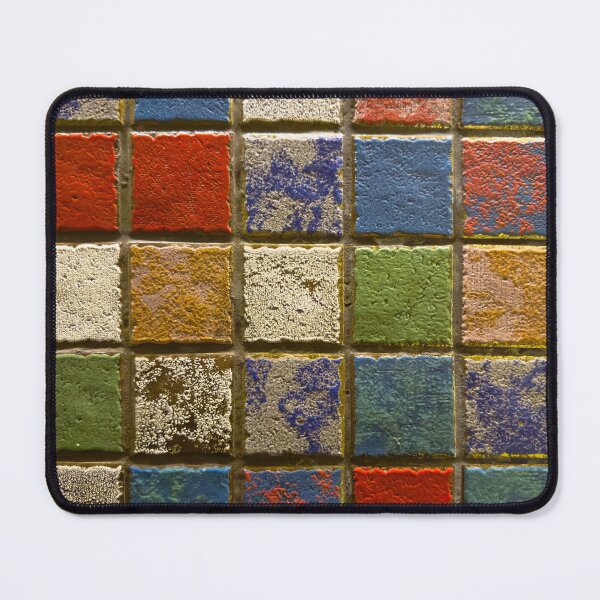 Item preview, Colorful Textured Tile Pattern designed and sold by KarenVarr.