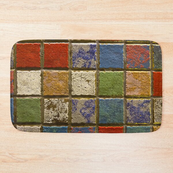 Item preview, Colorful Textured Tile Pattern designed and sold by KarenVarr.
