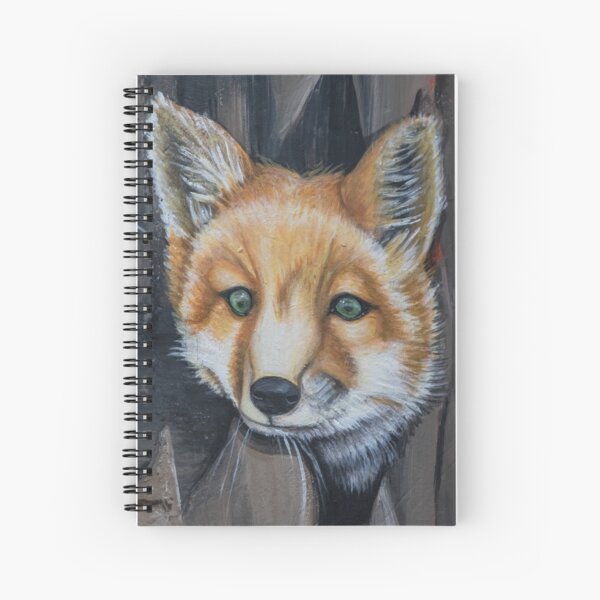 Foxy Spiral Notebook