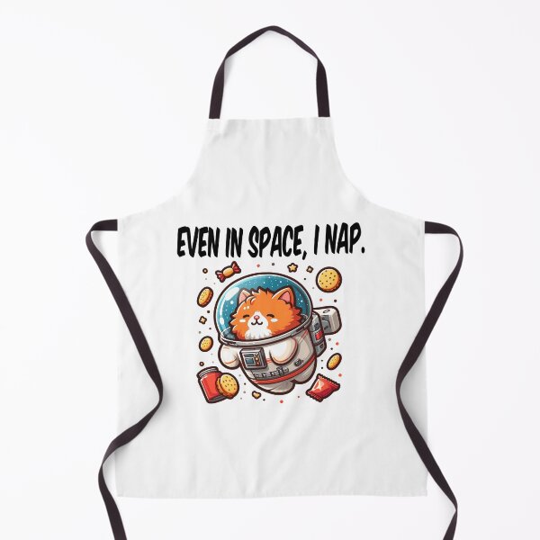 Item preview, Lazy Cat Floating in Space with Snacks designed and sold by Tong4130.