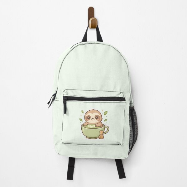 Item preview, Cute Baby Sloth Loves Matcha designed and sold by CSidea.