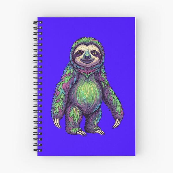 Item preview, Standing Psychedelic Sloth designed and sold by Galtero.