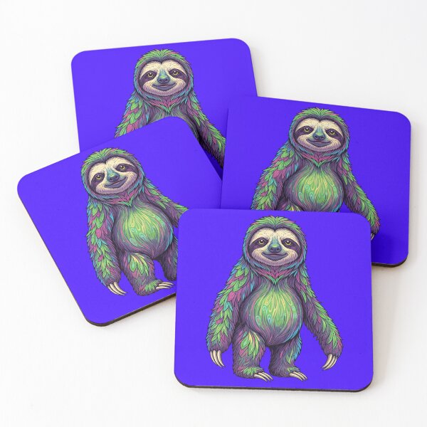 Item preview, Standing Psychedelic Sloth designed and sold by Galtero.