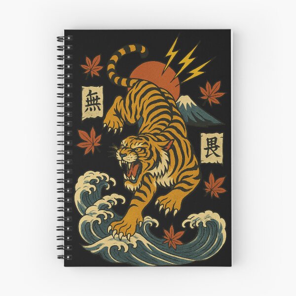 Item preview, Feroz tigre japonés designed and sold by LevelUpLab.