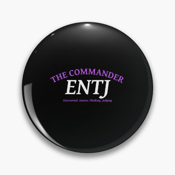 Item preview, ENTJ - The Commander Personality designed and sold by MileAMinBrain.
