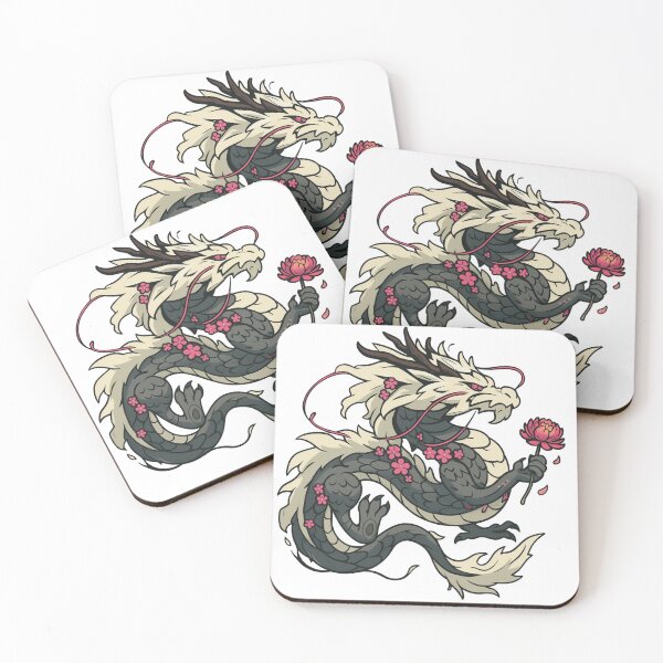 Item preview, Floral Dragon – Grace and Power designed and sold by JunsH.