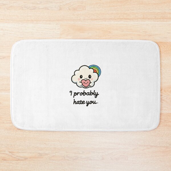 Item preview, Cloud cartoon rainbow passive aggressive designed and sold by MeiAndMatcha.