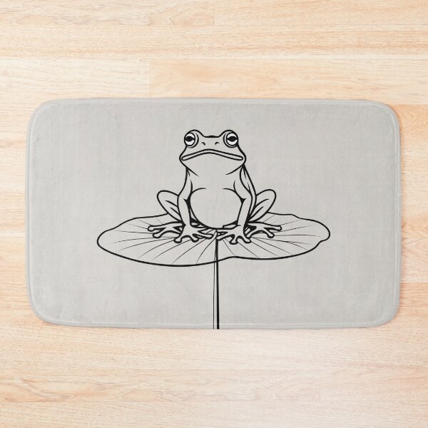 Item preview, Zen Frog – Minimalist Japanese Spirit designed and sold by 0606PM.