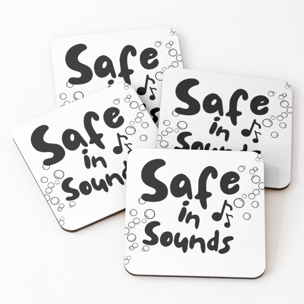 Item preview, Safe in Sounds designed and sold by FuzzyMood-_-.