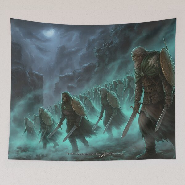 Item preview, The Passage of the Fallen Fantasy Ancient Warriors designed and sold by jbfart.