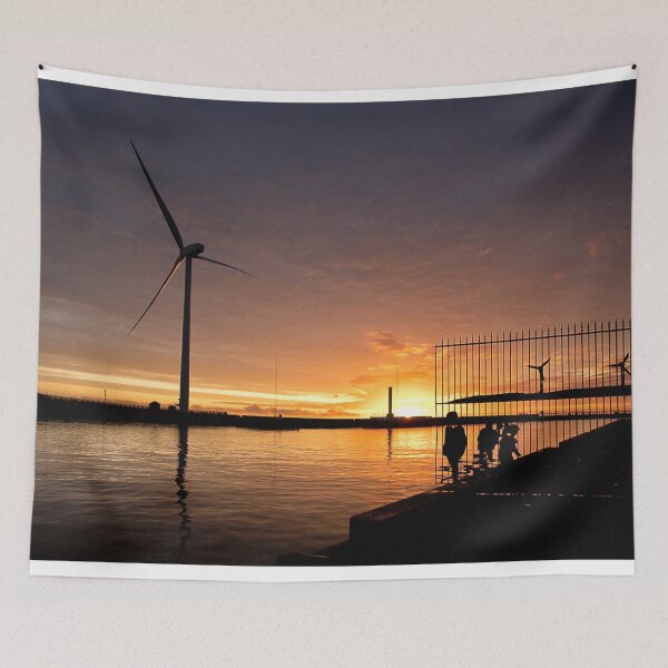 Item preview, River Blyth Sunrise Silhouettes designed and sold by Violaman.