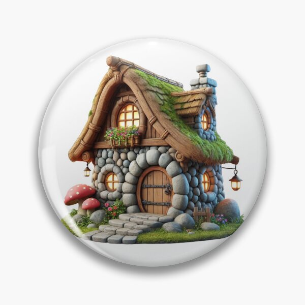 Artikelvorschau, Süßes ländliches Hobbit-Haus (stylized) entworfen und verkauft von Linilei.
