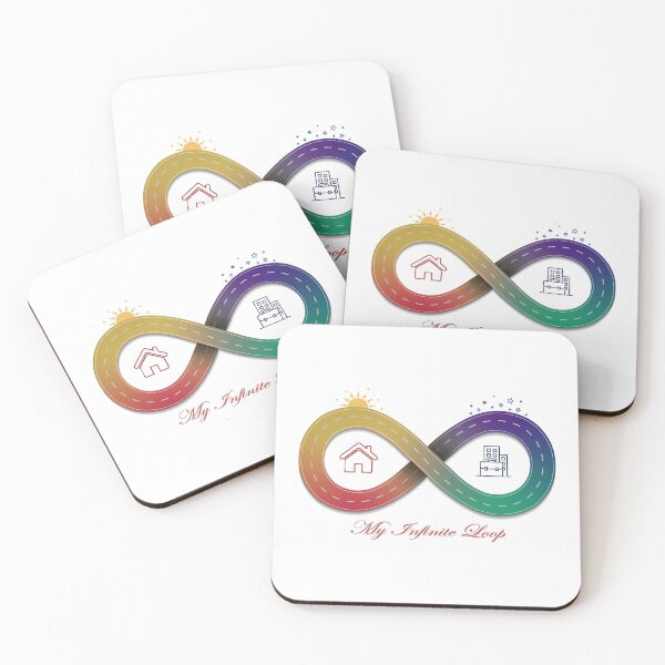 Item preview, My Infinite Loop – Modern Life & Daily Routine Design designed and sold by Design Piggy  Bank.