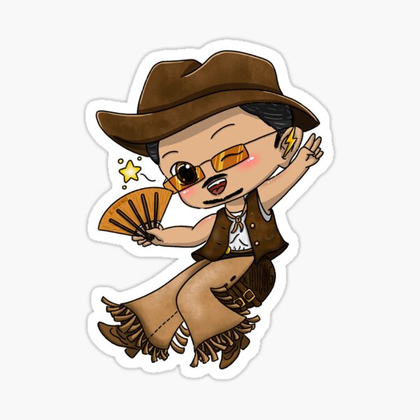 Item preview, Cowboy Christus designed and sold by kitakatie.