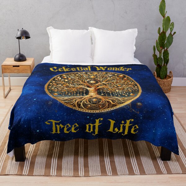 Item preview, Celestial Wonder Tree of Life – Enchanted Cosmic Design Description: designed and sold by MysticOzzy.