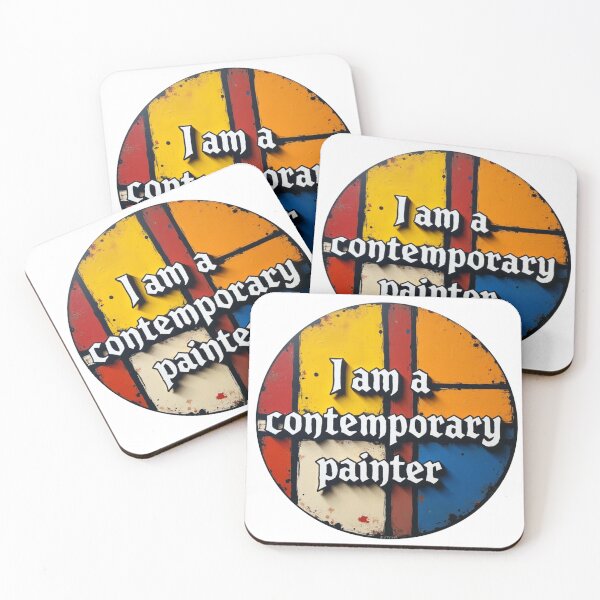 Item preview, I am a contemporary painter designed and sold by barbastyle.