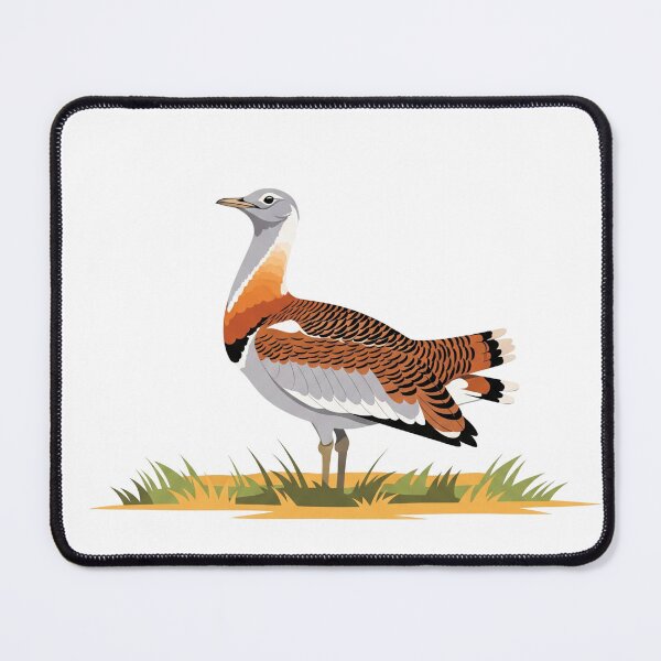 Item preview, The Great Bustard - Minimalist Bustard Art designed and sold by TheArtEngineer.