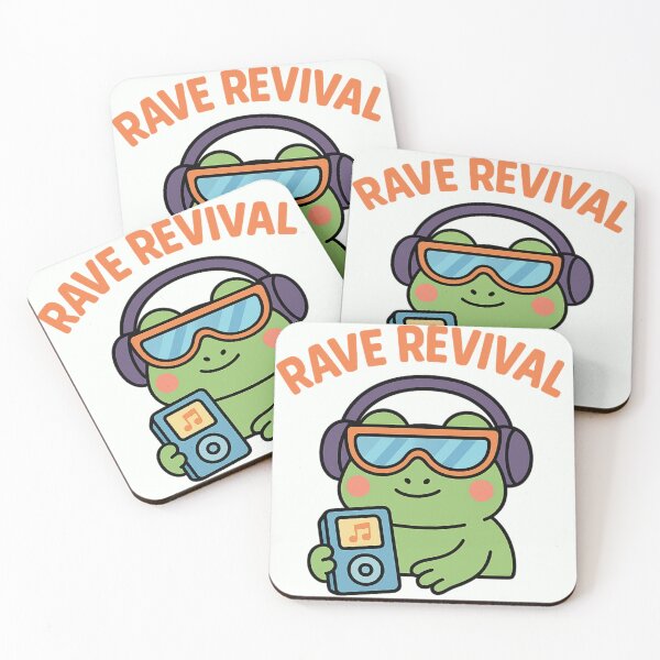 Item preview, Frog with Headphones T-Shirt designed and sold by KomoriYuki.