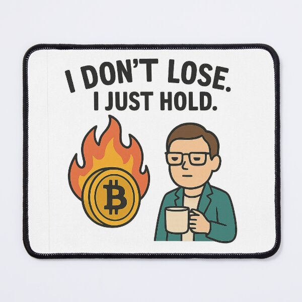 Item preview, I Don’t Lose. I Just HODL – Crypto Trader Mood designed and sold by МираКайАрт.