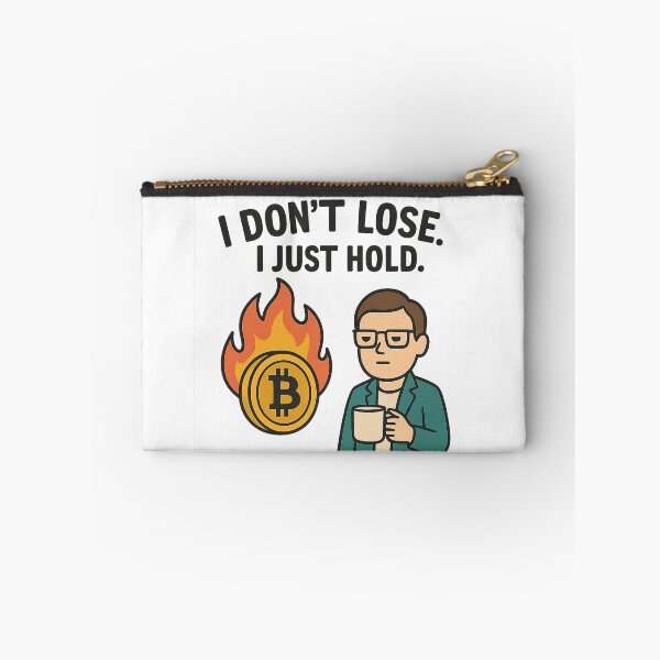 Item preview, I Don’t Lose. I Just HODL – Crypto Trader Mood designed and sold by МираКайАрт.