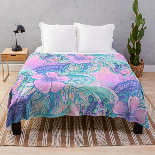 Item preview, Hawaiian Wave Abstract designed and sold by sunnthreads.