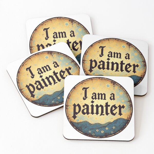 Item preview, I am a painter designed and sold by barbastyle.