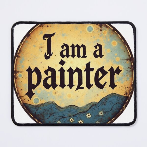 Item preview, I am a painter designed and sold by barbastyle.