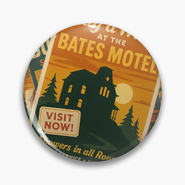 Item preview, Bates Motel Retro Travel Poster Art designed and sold by Cult23.