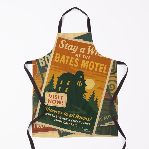 Item preview, Bates Motel Retro Travel Poster Art designed and sold by Cult23.
