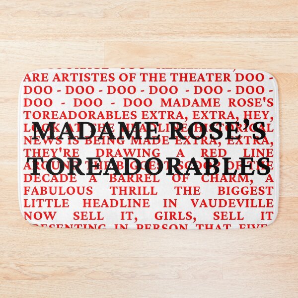 Item preview, Gypsy Lyrics designed and sold by broadwaygirl142.