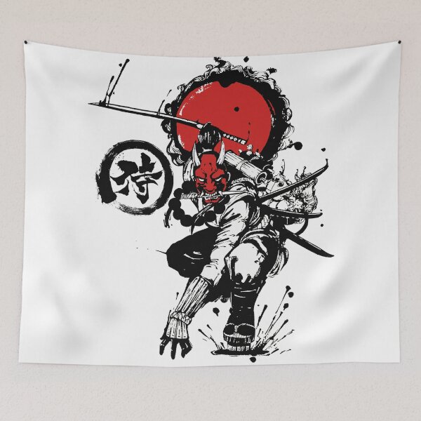 Item preview, Vaporwave Aesthetic Samurai designed and sold by OWLvision33.
