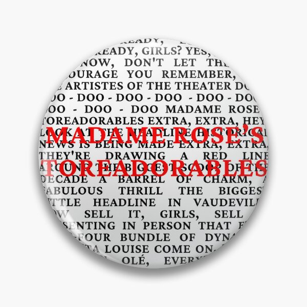 Item preview, Gypsy Lyrics designed and sold by broadwaygirl142.