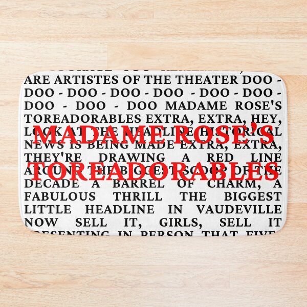 Item preview, Gypsy Lyrics designed and sold by broadwaygirl142.