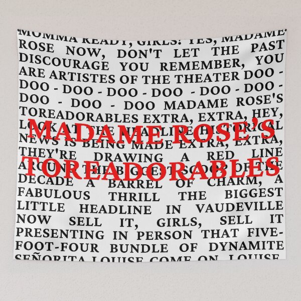 Item preview, Gypsy Lyrics designed and sold by broadwaygirl142.