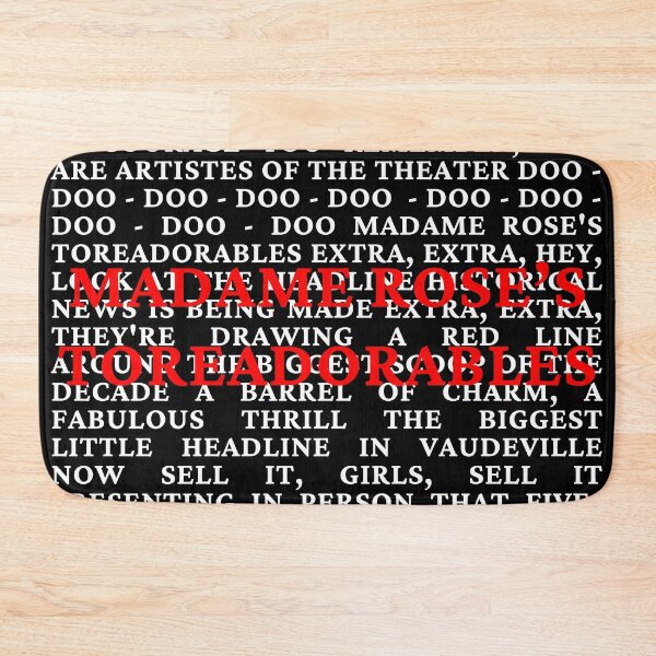 Item preview, Gypsy Lyrics designed and sold by broadwaygirl142.