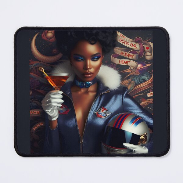 Item preview, Galactic Lady Racer Retro designed and sold by Voodoo Store Paranormal Collections.