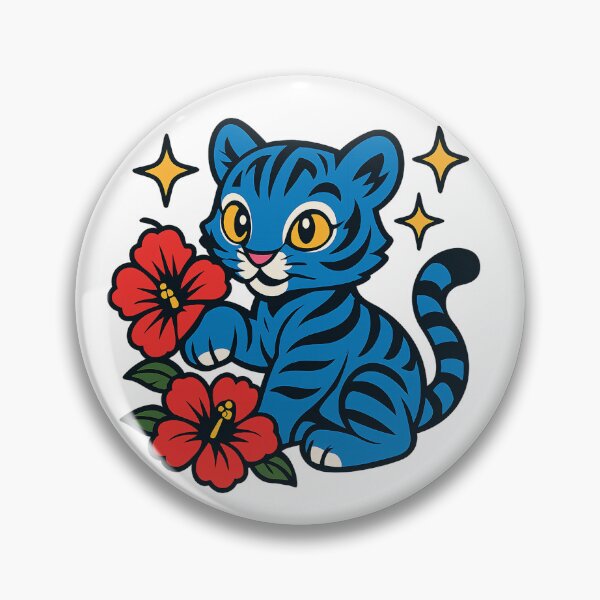 Artikelvorschau, Blauer Tigerwächter entworfen und verkauft von SGMark.