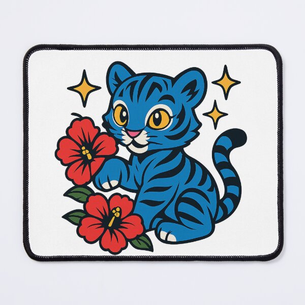 Item preview, Blue Tiger Guardian designed and sold by SGMark.