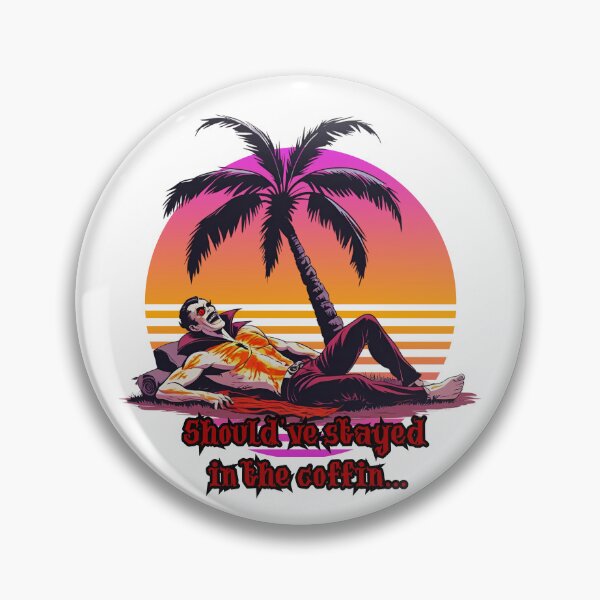 Item preview, Should’ve Stayed in the Coffin (Home) – Funny Vampire Beach Design designed and sold by PeteLawliiet.