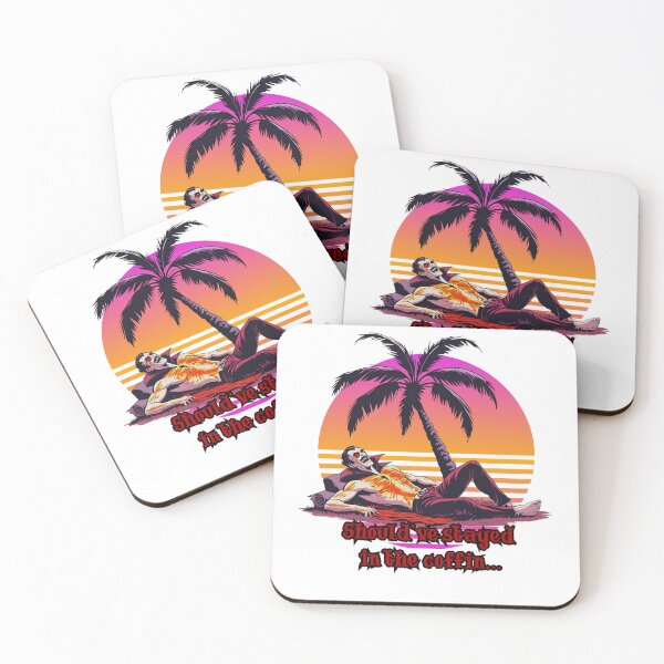 Item preview, Should’ve Stayed in the Coffin (Home) – Funny Vampire Beach Design designed and sold by PeteLawliiet.