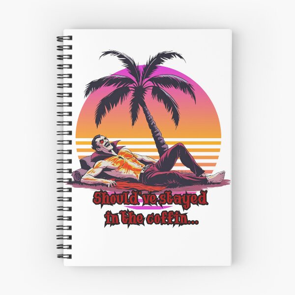 Item preview, Should’ve Stayed in the Coffin (Home) – Funny Vampire Beach Design designed and sold by PeteLawliiet.