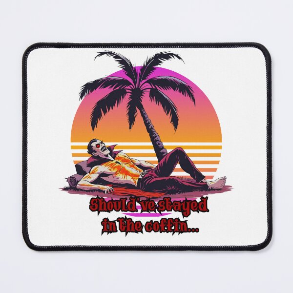 Item preview, Should’ve Stayed in the Coffin (Home) – Funny Vampire Beach Design designed and sold by PeteLawliiet.
